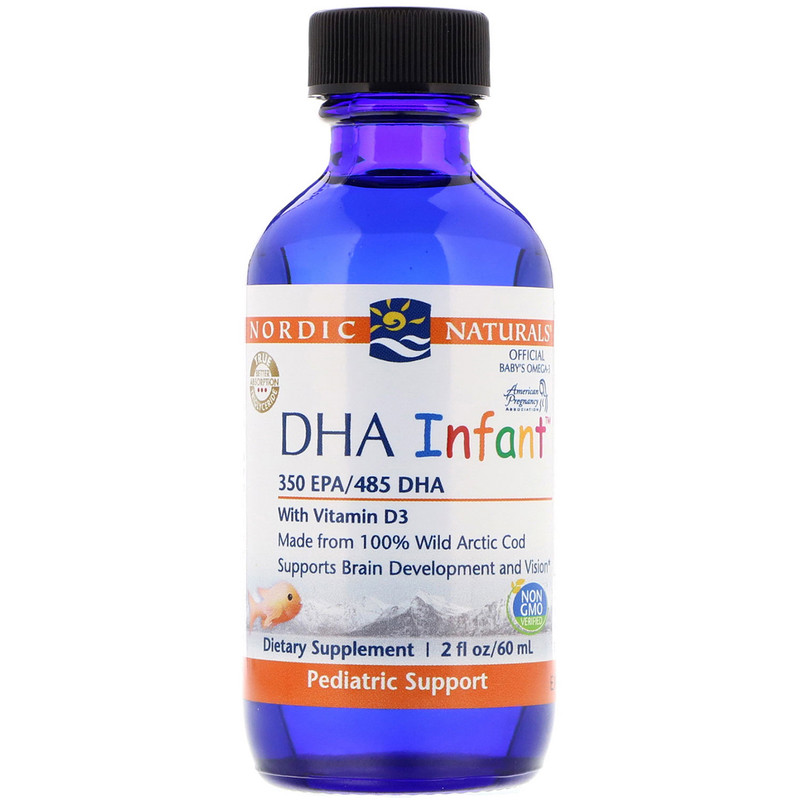 Baby Infant DHA Omega3 Drops 60ml EPA DHA Fish Oil Vitamin A